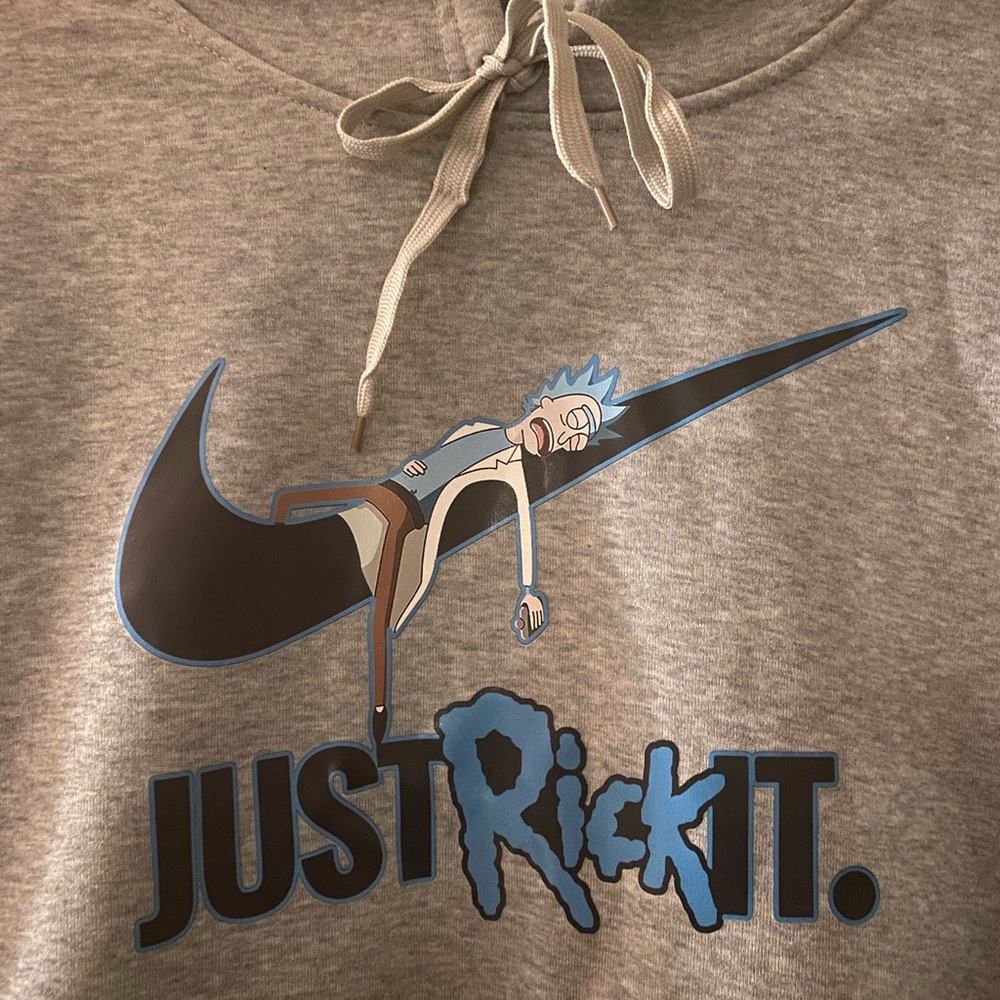 Rick and Morty Just Rick It Hoodie
